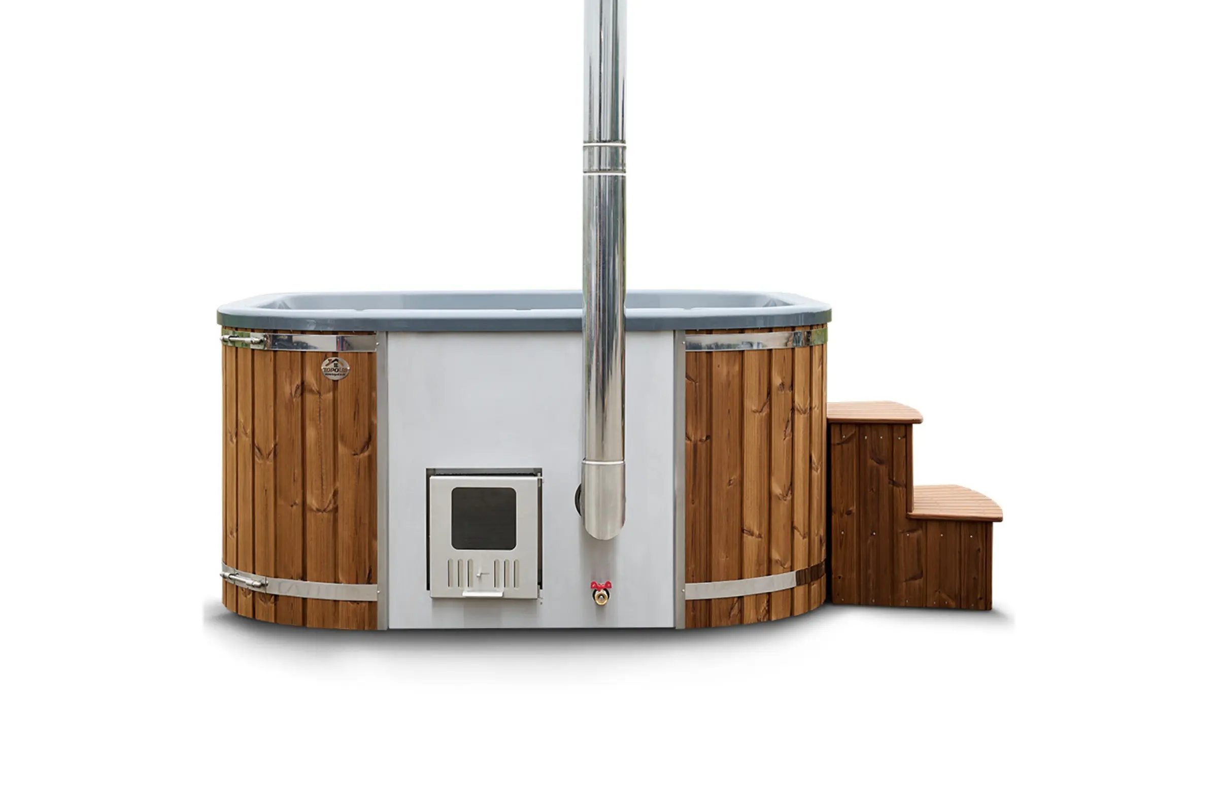 Köp Badtunnor Online I Vedeldad Badtunna Wellness Hybrid